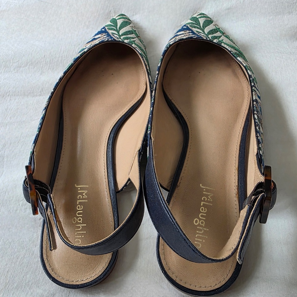 J McLaughlin sling backs - image 4